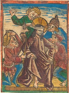İsa ile alay etmek by German 15th Century