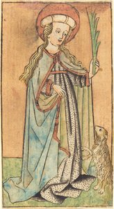 Aziz Agnes by German 15th Century