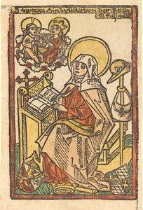 Aziz Bridget by German 15th Century