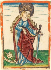Aziz Catherine by German 15th Century