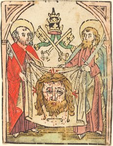 Sudarium ile Aziz Peter ve Paul by German 15th Century