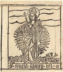 Bakire ve Çocuk by German 15th Century