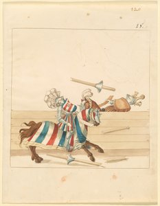 italyanca, barış, mızrak dövüşü by German 16th Century