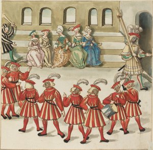 maskeli balo by German 16th Century