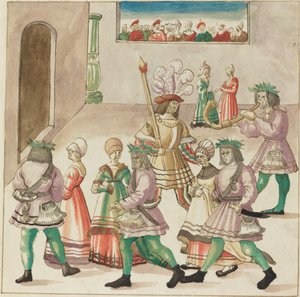 maskeli balo by German 16th Century
