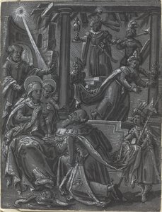 Kralların Hayranlığı [recto] by German 16th Century