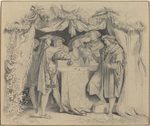 Adamlar Zar Atıyor by German 19th Century