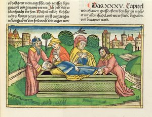 2 Chronicles 35 24 Nürnberg İncilinden (Biblia Sacra Germanaica) Josiah