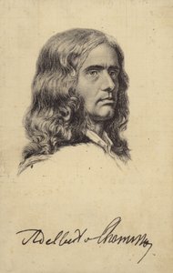 Adalbert von Chamisso (1781-1838), Alman şair ve botanikçi (lito) by German School