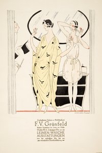 "F.V. Grunfeld" için reklam, Styl, pub.1922