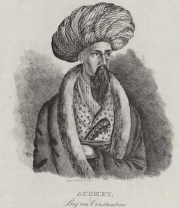 Konstantinli Ahmed Bey, 1839 by German School