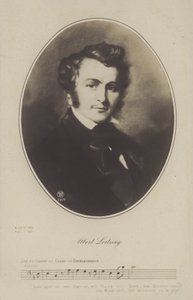 Albert Lortzing, Alman besteci, aktör ve şarkıcı (lito) by German School