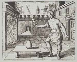 Simya Alegorisi: Michael Majer (1687) tarafından Srutinium Chymicum