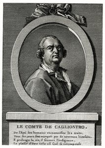 Alexander Graf Cagliostro by German School