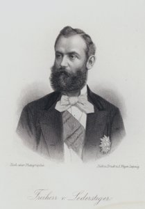Alois Ledersteger, Avusturyalı yazar (gravür) by German School