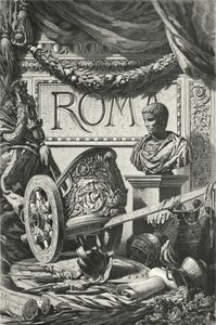 Antik Roma (gravür) by German School