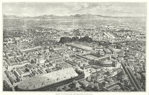İmparator Marcus Aurelius zamanında Antik Roma by German School