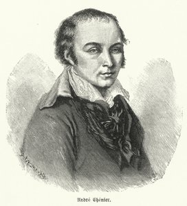 Andre Chenier, Fransız şair (lito) by German School