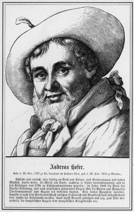 Andreas Hofer (gravür) by German School