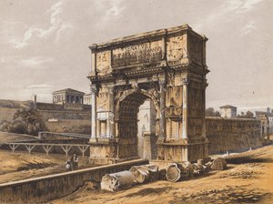 Titus Kemeri, Roma (renkli lito) by German School