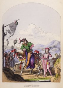 Yedi Kadar Güzel (renkli taş) by German School
