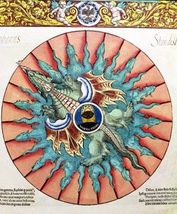 BT1.70.2 Güneş Tutulması, Peter Apian (Bennewitz) (1495-1552) tarafından Astronomicum Caesareum