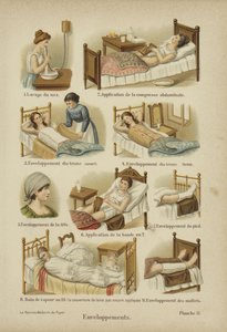 Bandajlar, sargılar ve kompresler (renkli lito) by German School