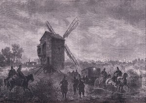Orleans'tan önce, Cassell ve Company Limited tarafından yayınlanan Fransa ve Almanya arasındaki Savaş Tarihi, Cassells History of the War, c.1890 (litho) by German School