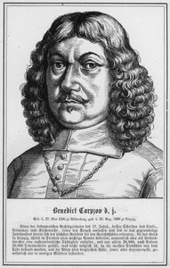 Benedict Carpzov d ı (gravür) by German School