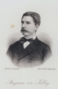 Beni Kallay, Avusturya-Macaristan devlet adamı (gravür) by German School