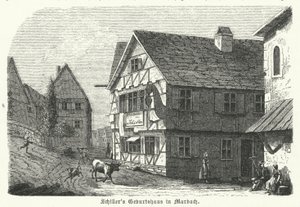 Alman şair ve oyun yazarı Friedrich Schiller