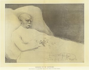 Bismarck ölüm döşeğinde