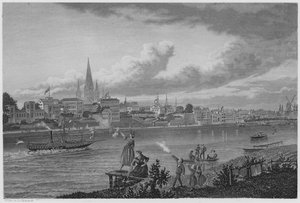 Bonn (gravür) by German School