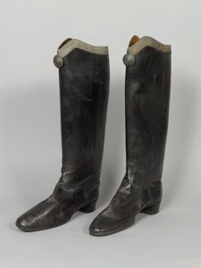 Çizmeler, 3. von Zieten Hussars, SAİK Connaught Dükü tarafından giyilen, 1914 öncesi (çizme) by German School