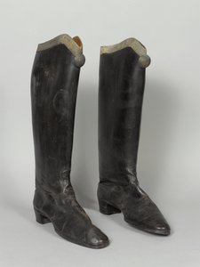 Çizmeler, 3. von Zieten Hussars, SAİK Connaught Dükü tarafından giyilen, 1914 öncesi (çizme) by German School
