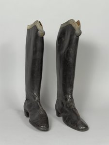 Çizmeler, 3. von Zieten Hussars, SAİK Connaught Dükü tarafından giyilen, 1914 öncesi (çizme) by German School