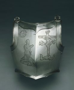 Göğüs zırhı, Nürnberg, c.1550 by German School