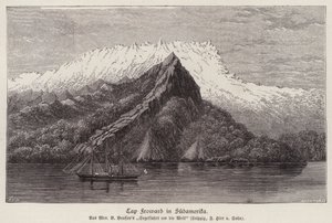 Cape Froward, Şili (gravür) by German School