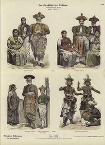 Seylan kostümleri, 1880