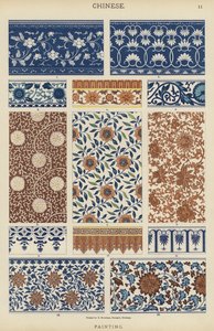 Çince, Resim (renkli taş) by German School