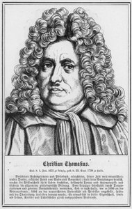 Christian Thomahus (gravür) by German School