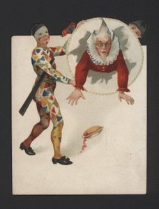 Palyaçolar (kromolitho) by German School