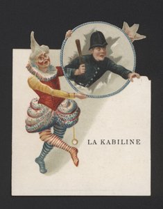 Palyaçolar (kromolitho) by German School