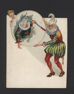 Palyaçolar (kromolitho) by German School