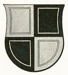 Zollern (Hechingen) arması, 1898 dolayları by German School