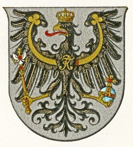 Prusya Krallığı ve daha sonra Doğu Prusya Eyaleti arması, c.1898 by German School