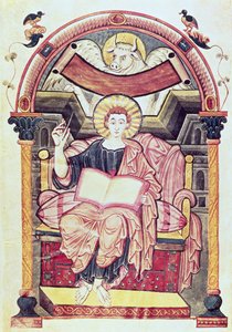 Cod 22. f.85v St. Luke the Evangelist, Treves
