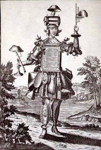 Bir Tenekeci için kostüm, bar. Gerard Valck (1651/2-1726) c.1690 (gravür) by German School
