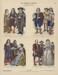İngiliz soylularının kostümleri by German School