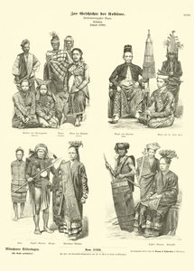 Endonezya Kostümleri, 1880 by German School